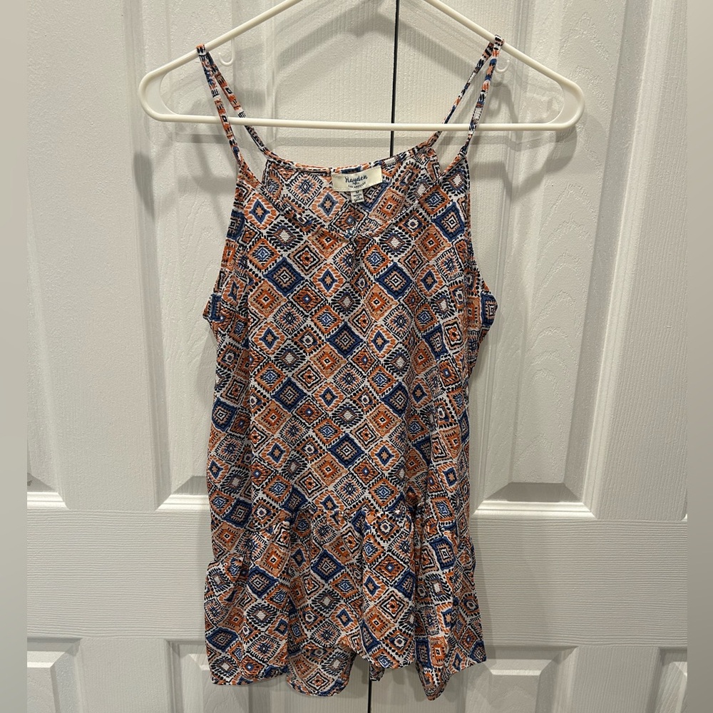 Women’s Hayden Los Angeles Tribal Tank Top Sleeveless M Medium New With Tags NWT